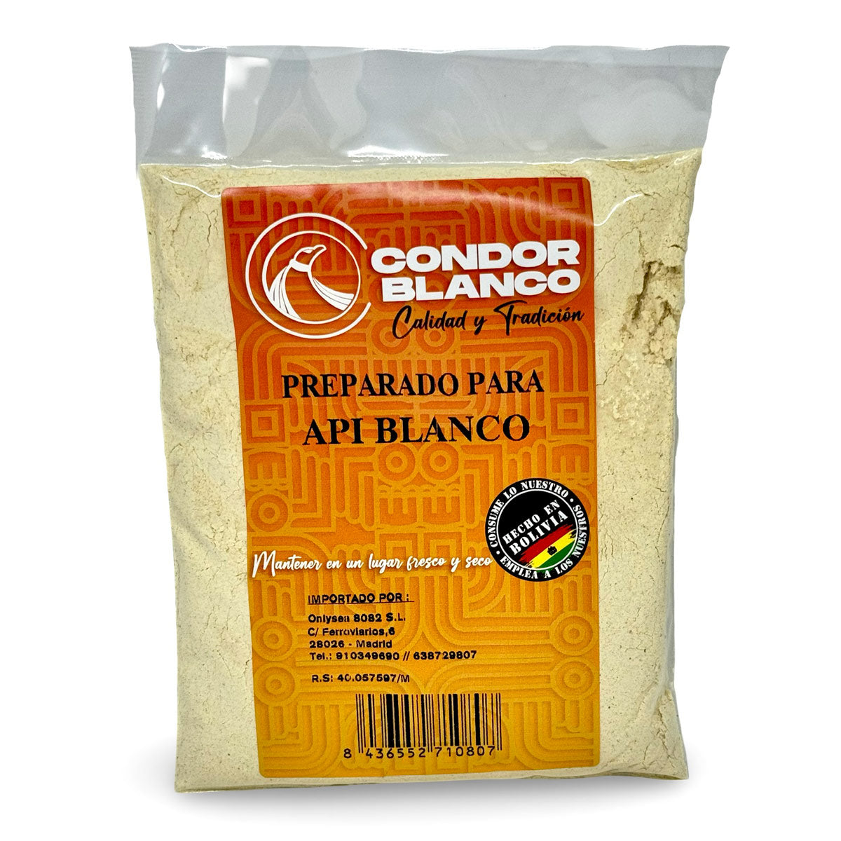 Api Blanco in einer Tüte