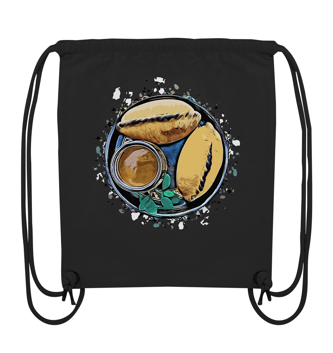 Salteñas Drawstring Bag - Organic (80% recycled cotton, various colors)