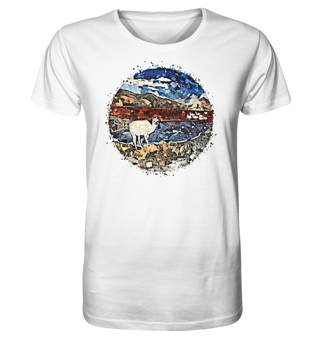 T-Shirt Laguna Colorada - Organic Shirt (100% organic cotton, various colors)