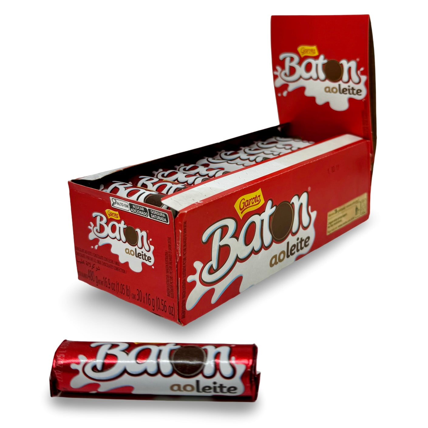 Baton ao leite Verpackung