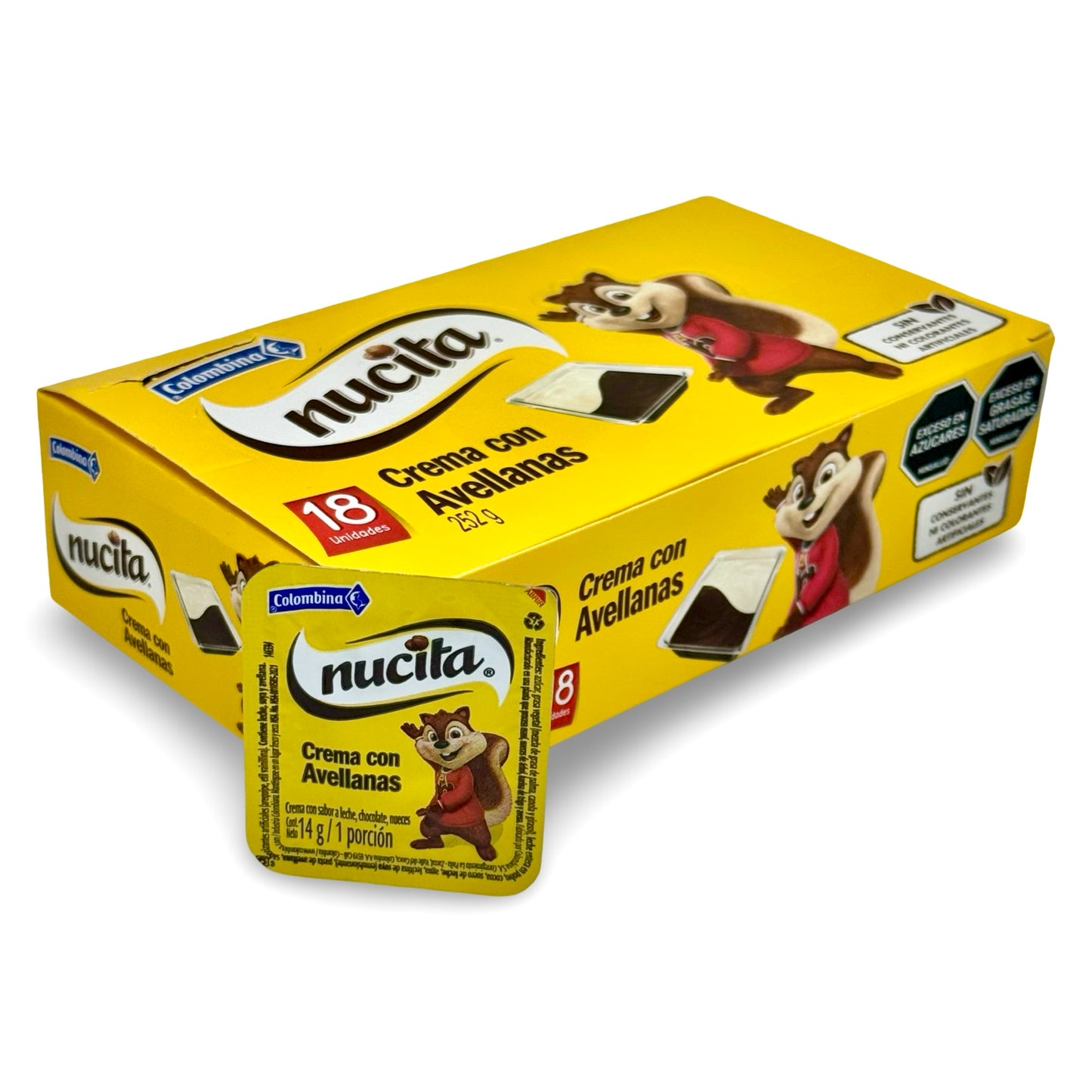Nucita Schokolade Verpackung