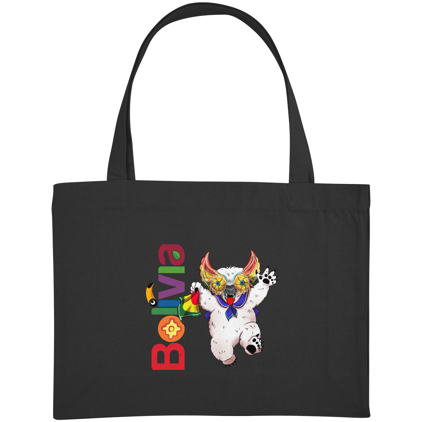 Shopping bag (organic) - Oso Bolivia (various colors)