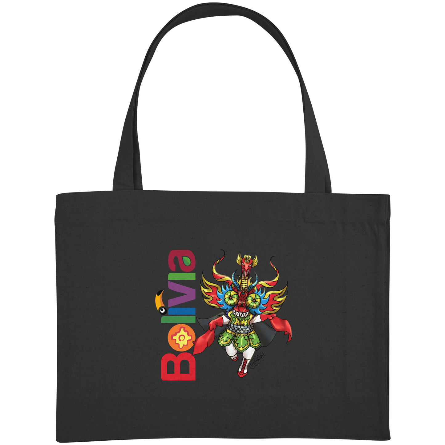 Shopping Bag (organic) - Diablo Bolivia (various colors)