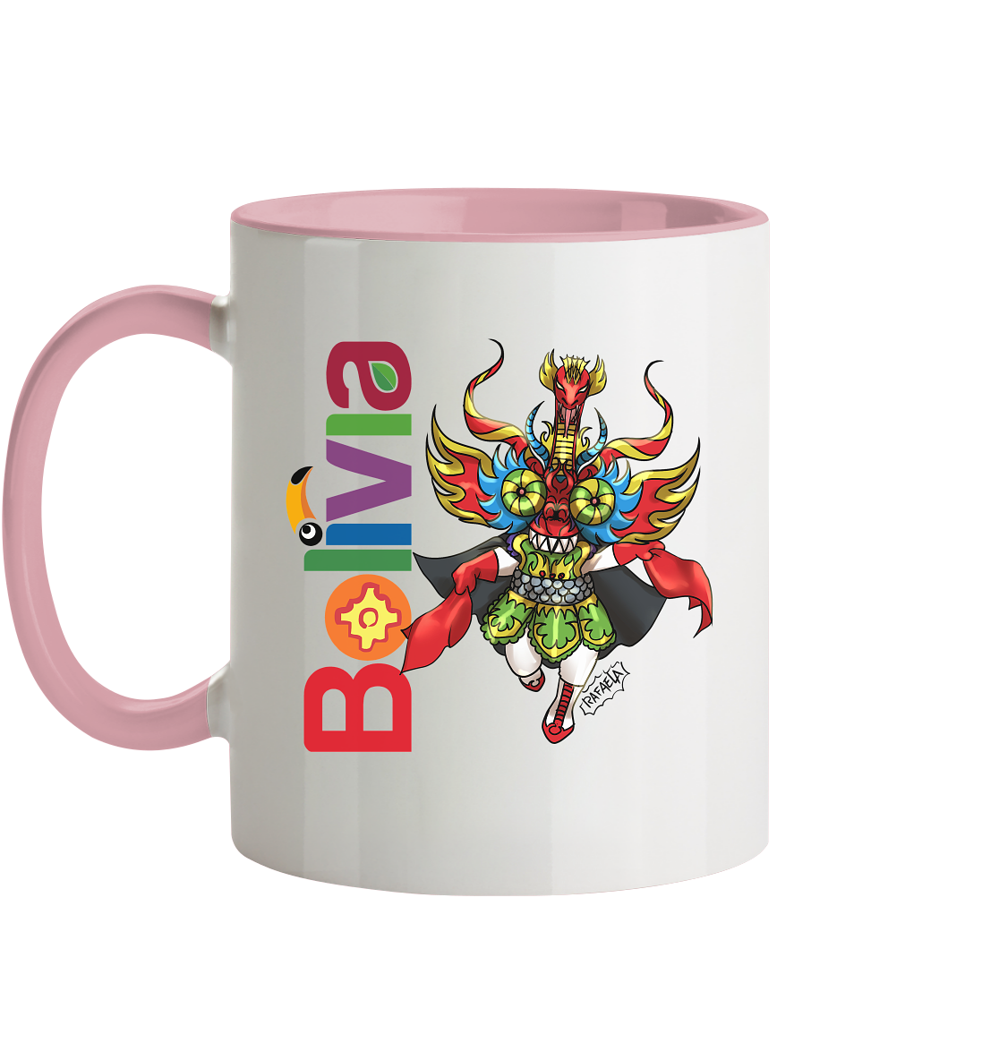 Ceramic Mug - Diablo Bolivia (various colors)