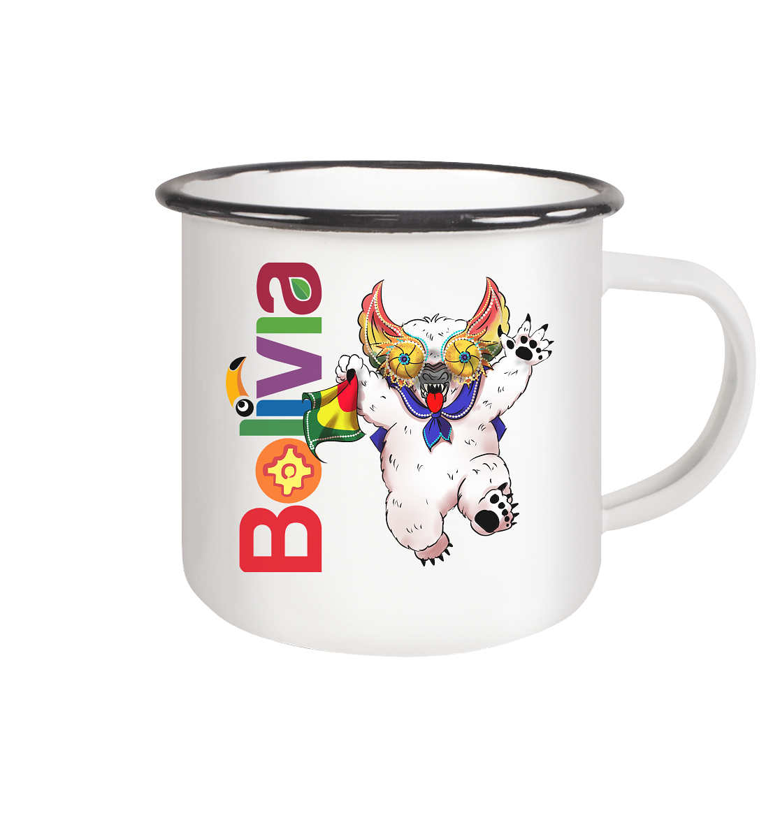 Enamel Mug - Oso Bolivia