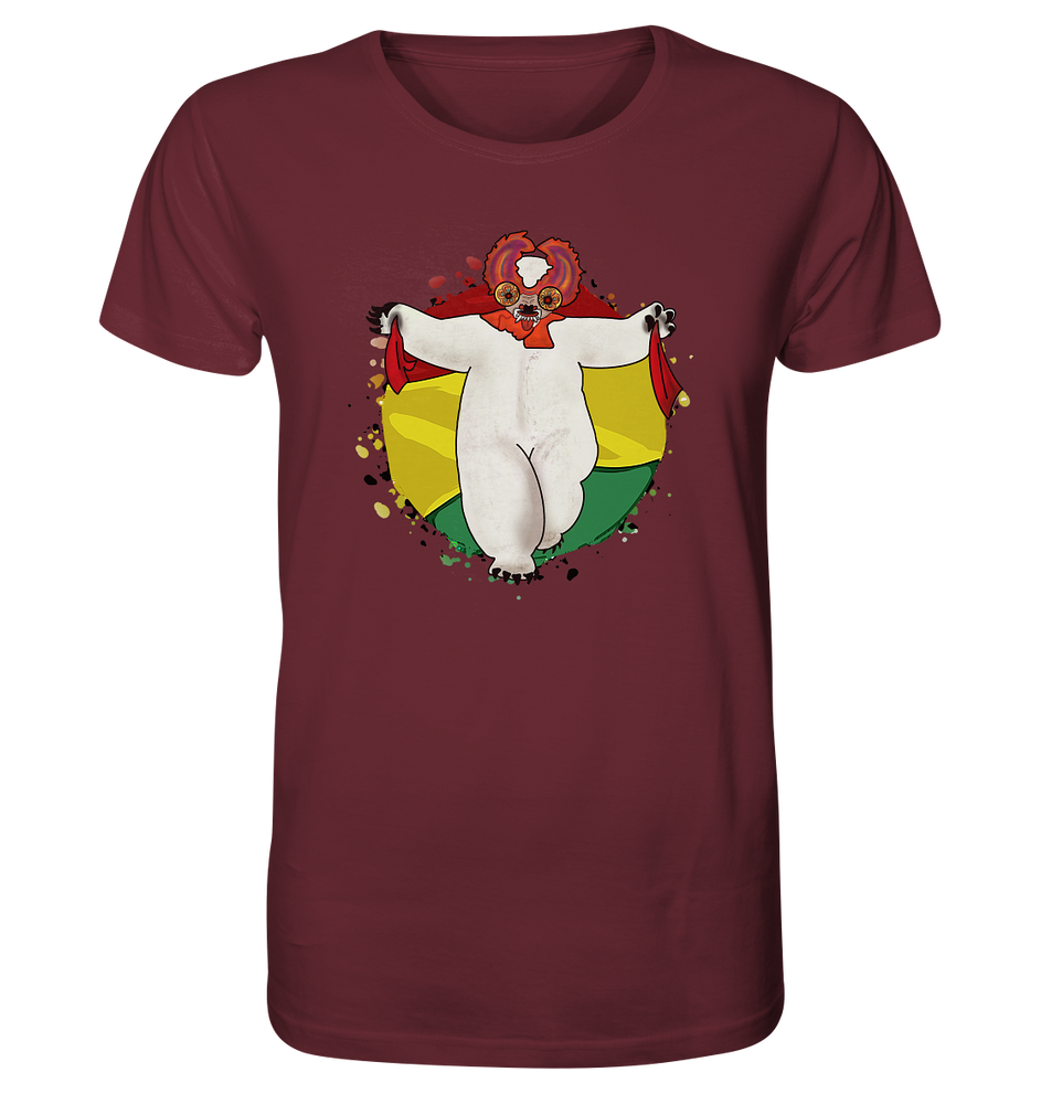 
                  
                    Camiseta Oso Diablada - Camisa orgánica (100% algodón orgánico, varios colores)
                  
                