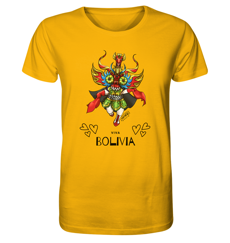 
                  
                    Camiseta Diablada Viva Bolivia - Camiseta Orgánica (100% algodón orgánico)
                  
                
