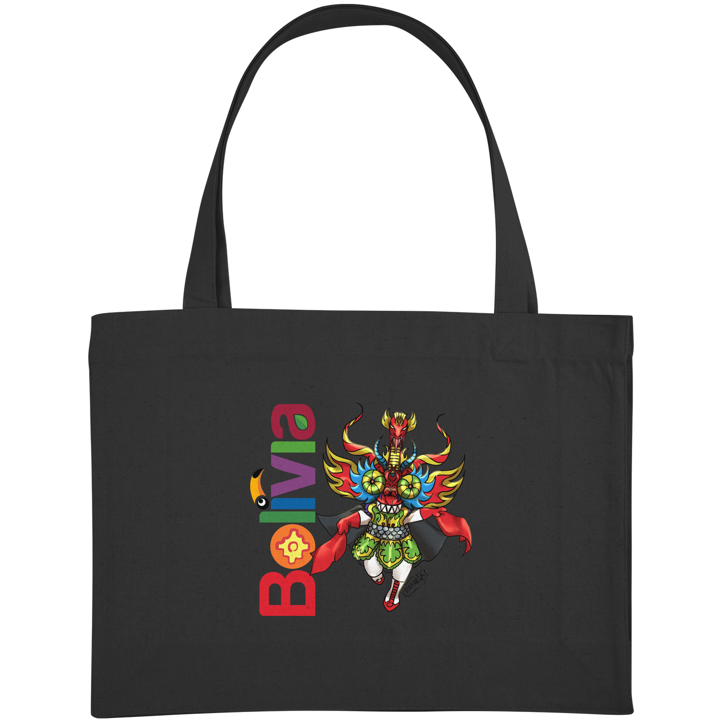 Shopping Bag (organic) - Diablo Bolivia (various colors)