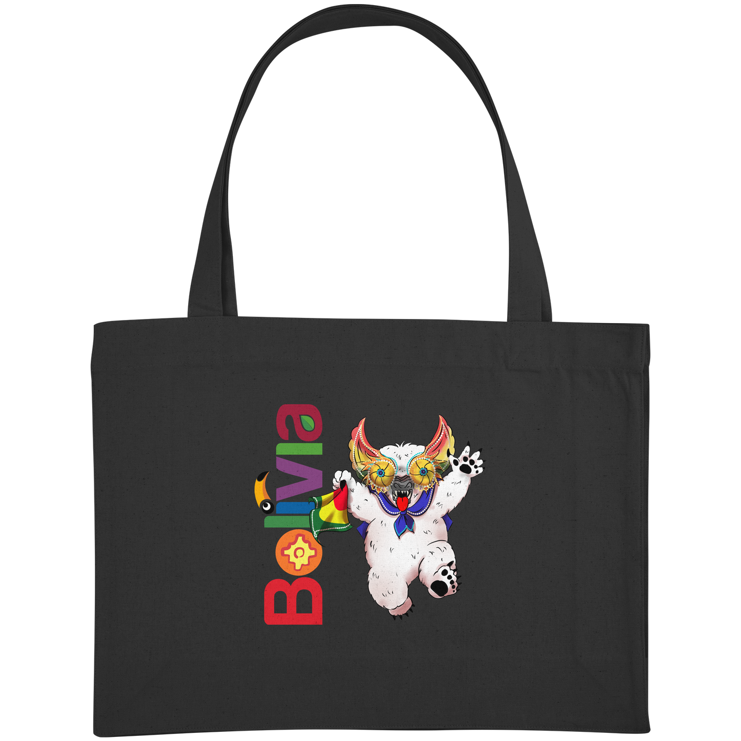 Shopping bag (organic) - Oso Bolivia (various colors)