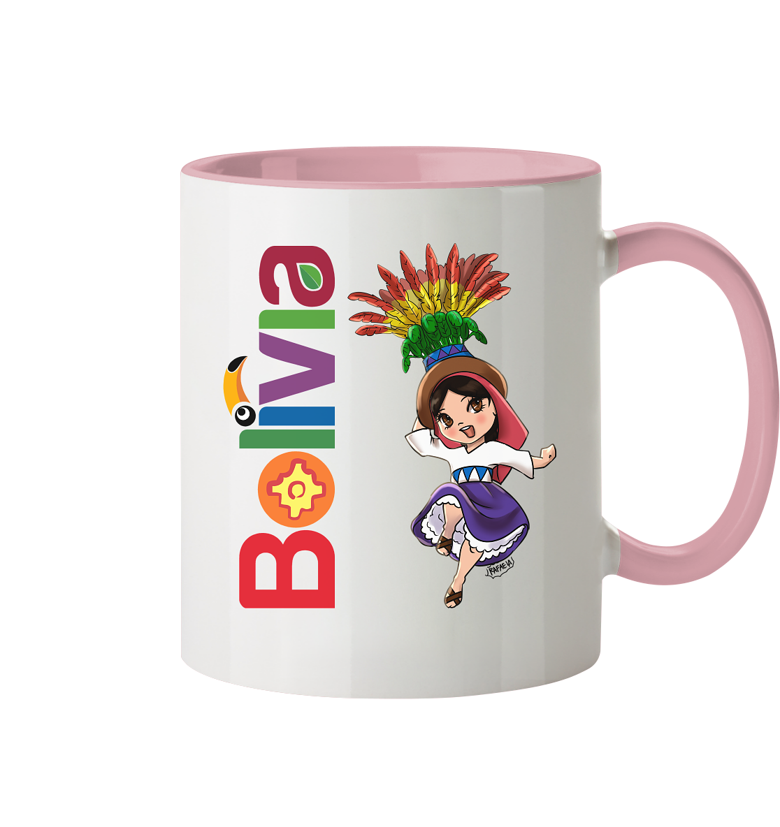 Ceramic mug - Suri Sicuri Bolivia (various colors)