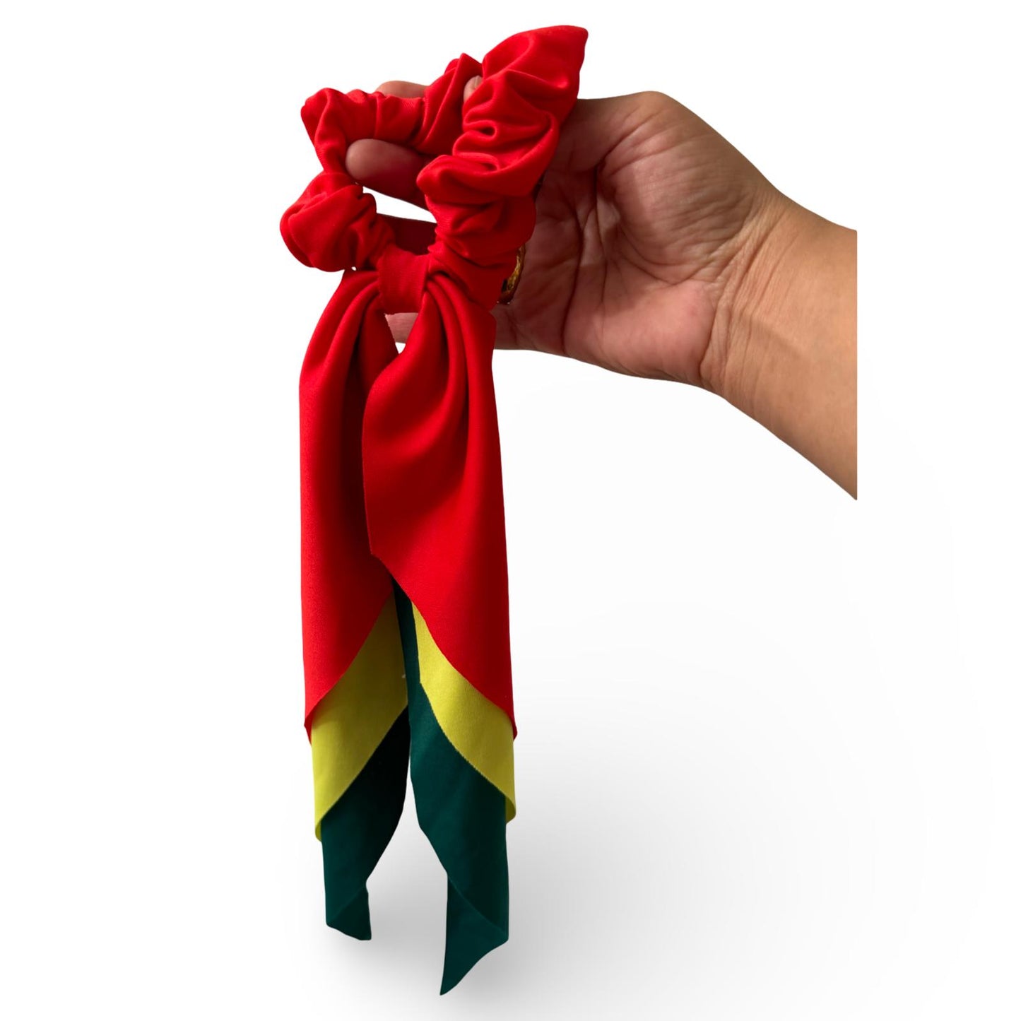 Bolivianisches Haarband / Scrunchie mit Schleife