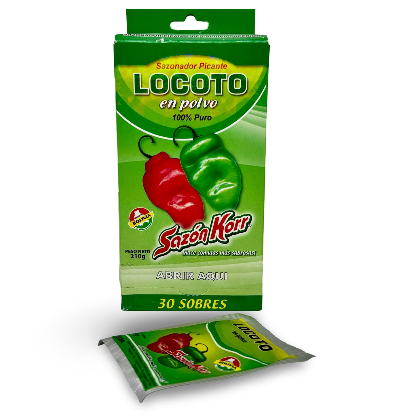 Locoto en polvo aus Bolivien - Sazón Korr