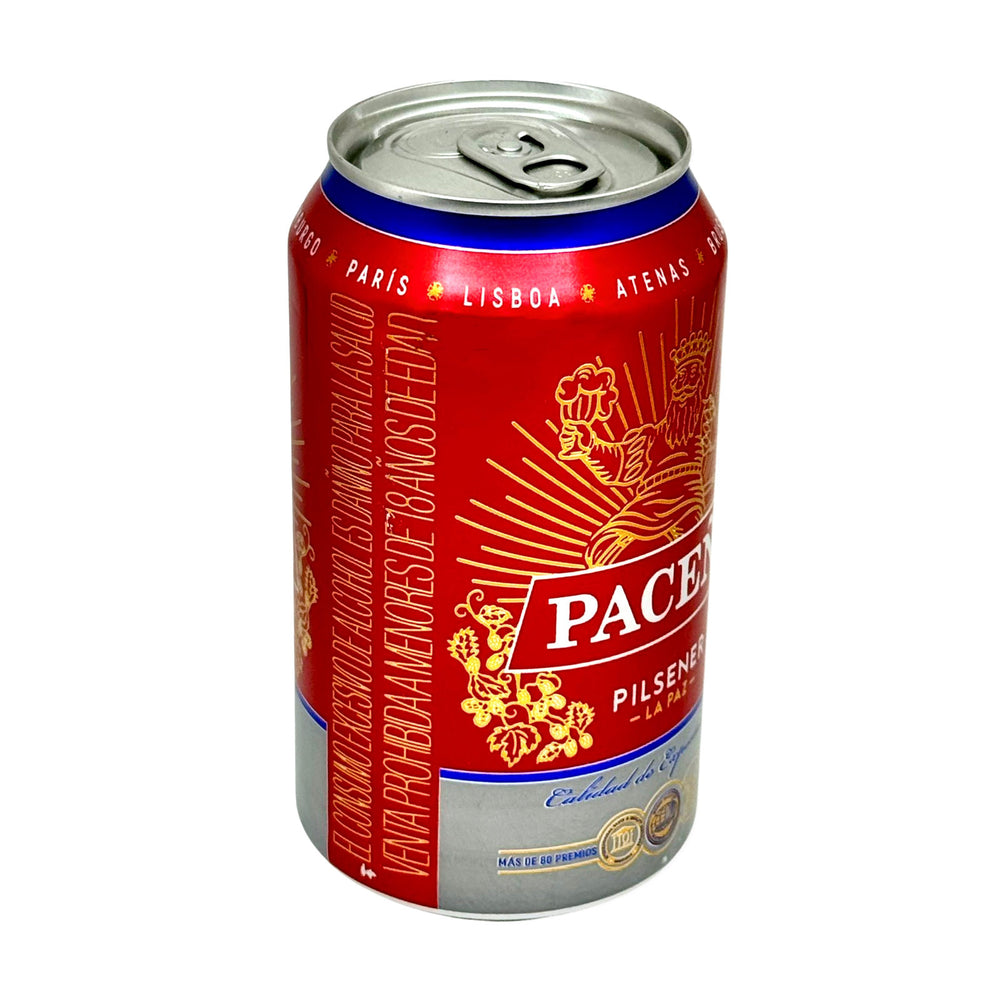 Cerveza Paceña Silber Dose Rückseite