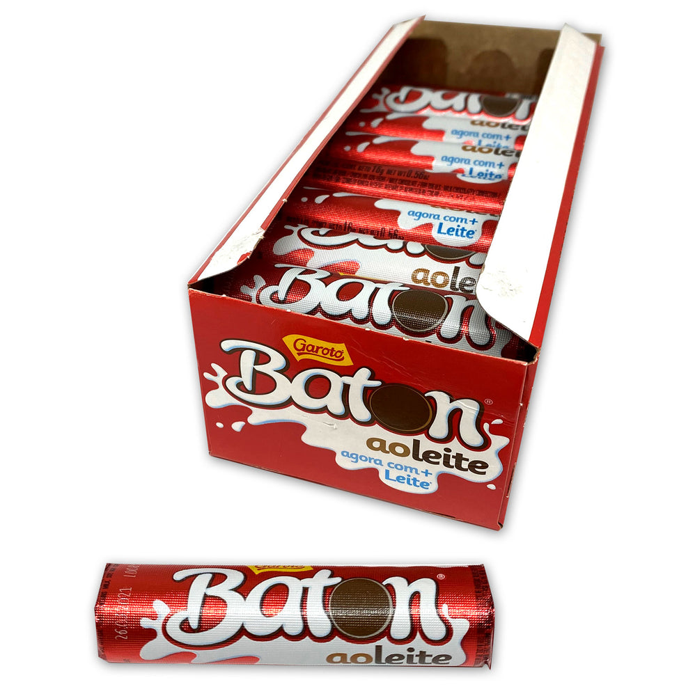 
                  
                    Baton ao Leite Milchschokolade (Stk. 16 g)
                  
                