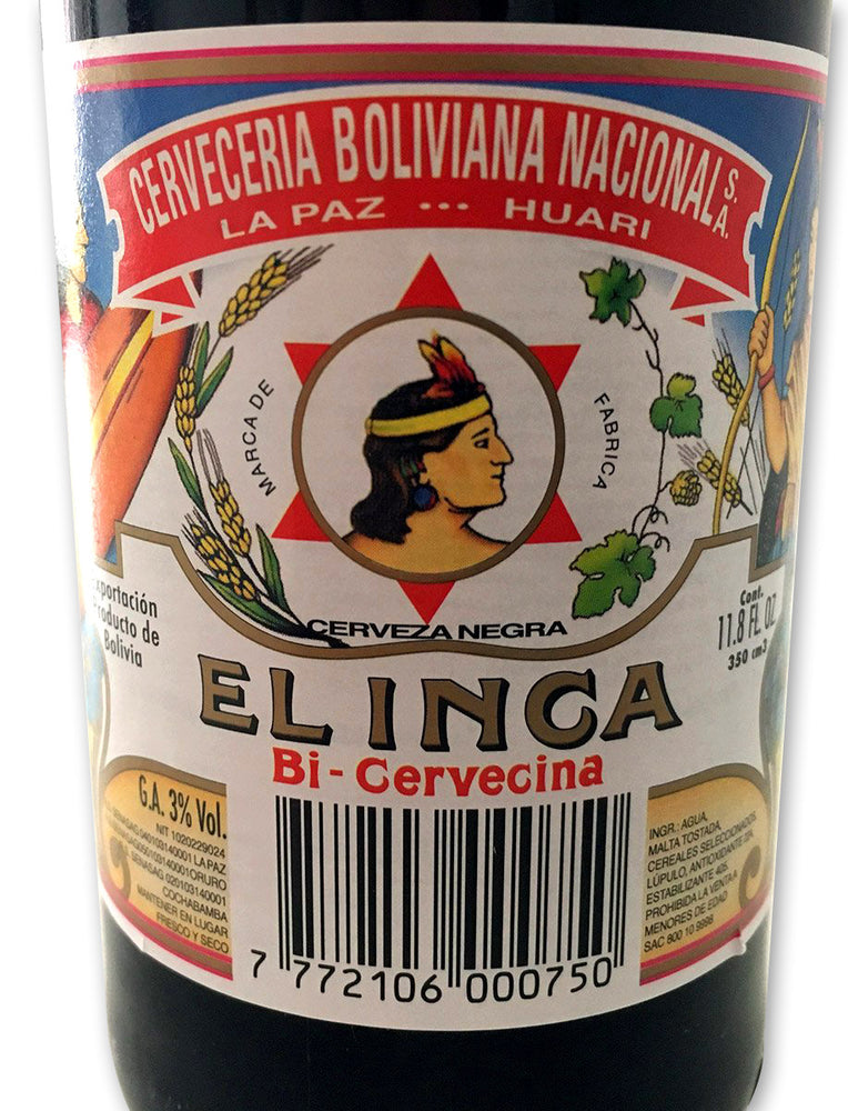 Bicervecina El Inca Nahaufnahme