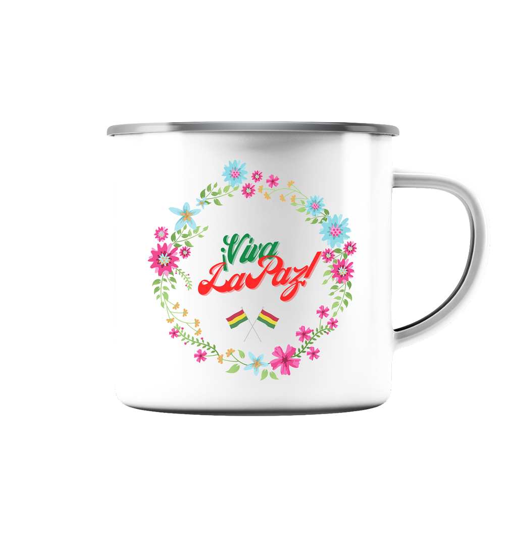 Taza La Paz (esmalte) - Taza esmaltada