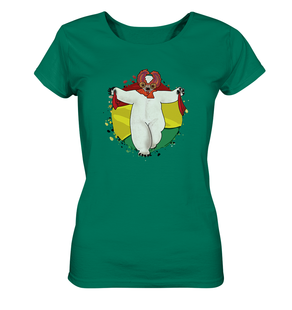 Lady Shirt Oso Diablada - Camisa orgánica (100% algodón orgánico, varios colores)