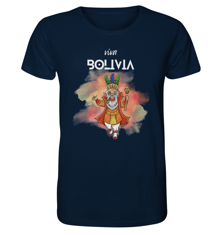 
                  
                    T-Shirt Moreno Viva Bolivia - Organic Shirt (100% Bio-Baumwolle, verschiedene Farben)
                  
                