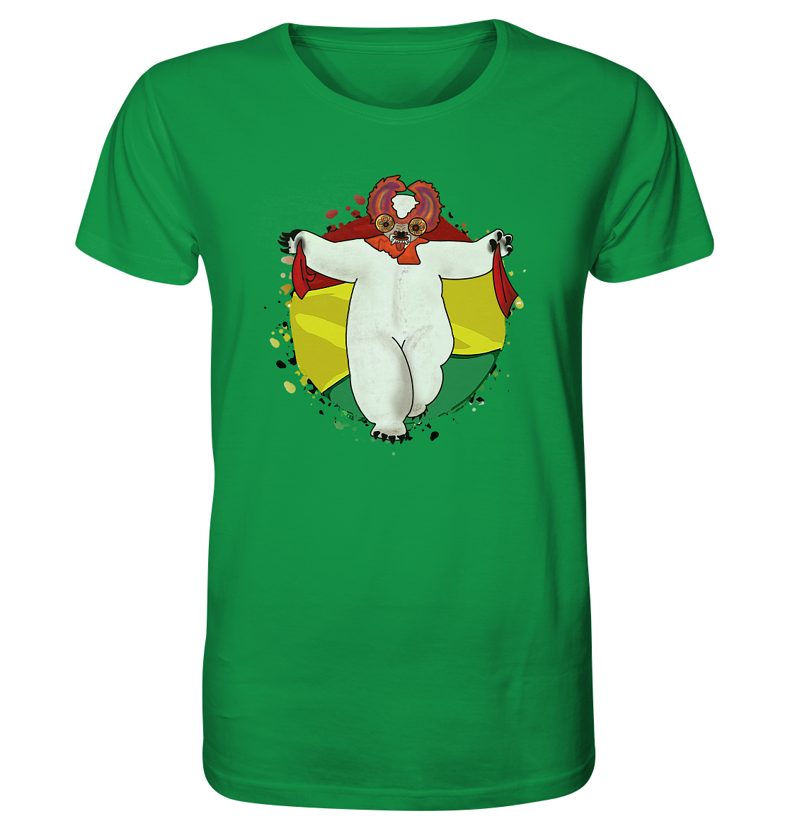 
                  
                    Camiseta Oso Diablada - Camisa orgánica (100% algodón orgánico, varios colores)
                  
                