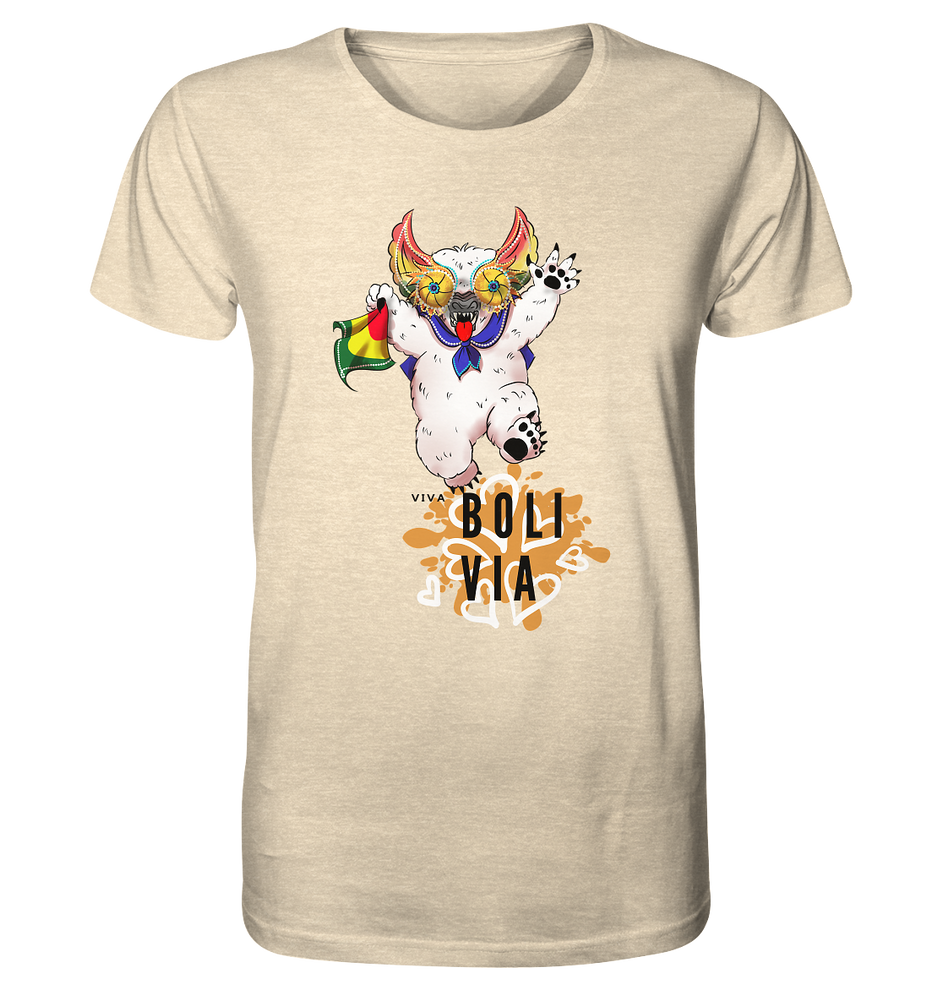 
                  
                    T-Shirt Oso Viva Bolivia - Organic Shirt (100% Bio-Baumwolle, verschiedene Farben)
                  
                