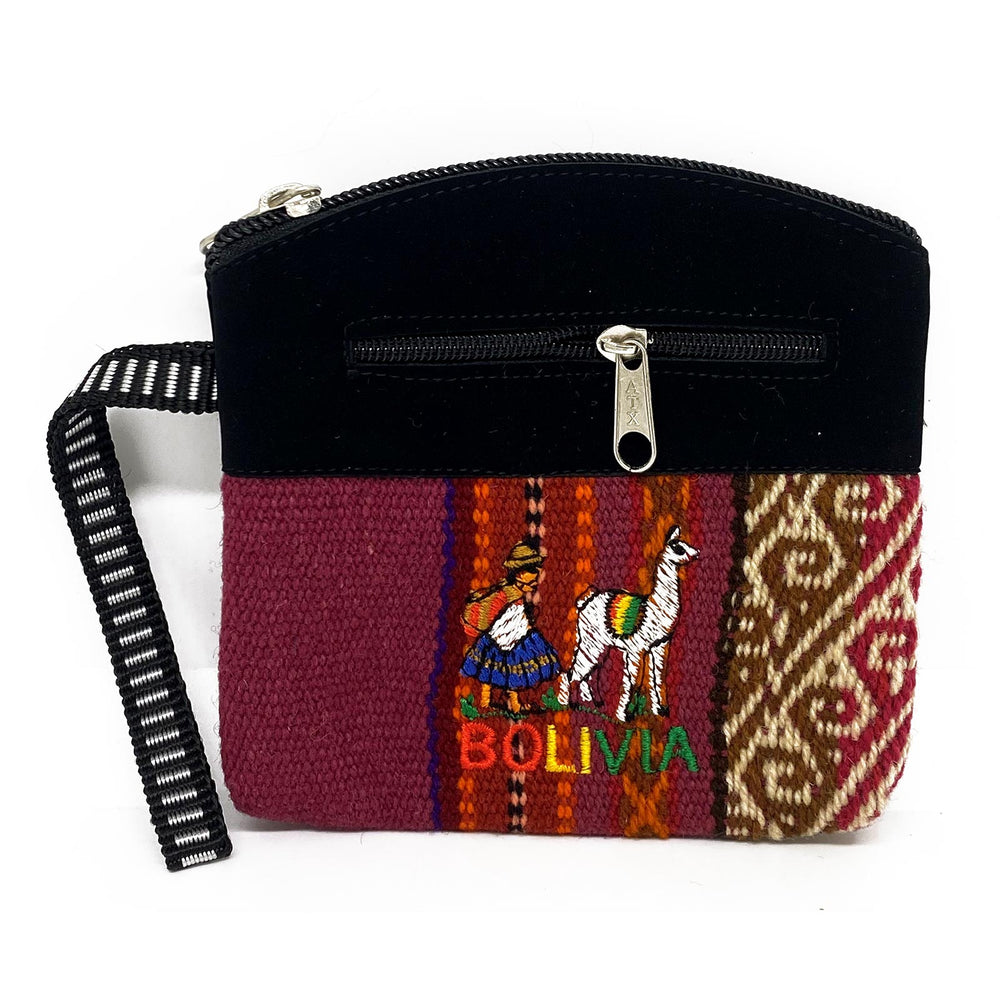 
                      
                        Cartera infantil con tejido Awayu
                      
                    