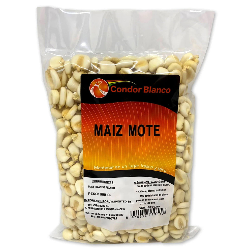 
                  
                    Maiz Mote
                  
                