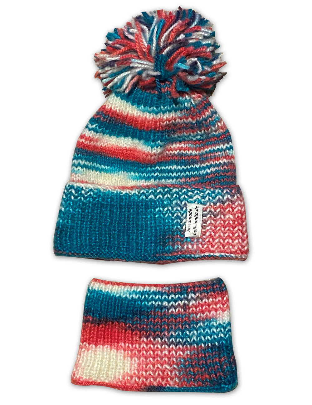Sombrero de invierno y diadema (hechos a mano)