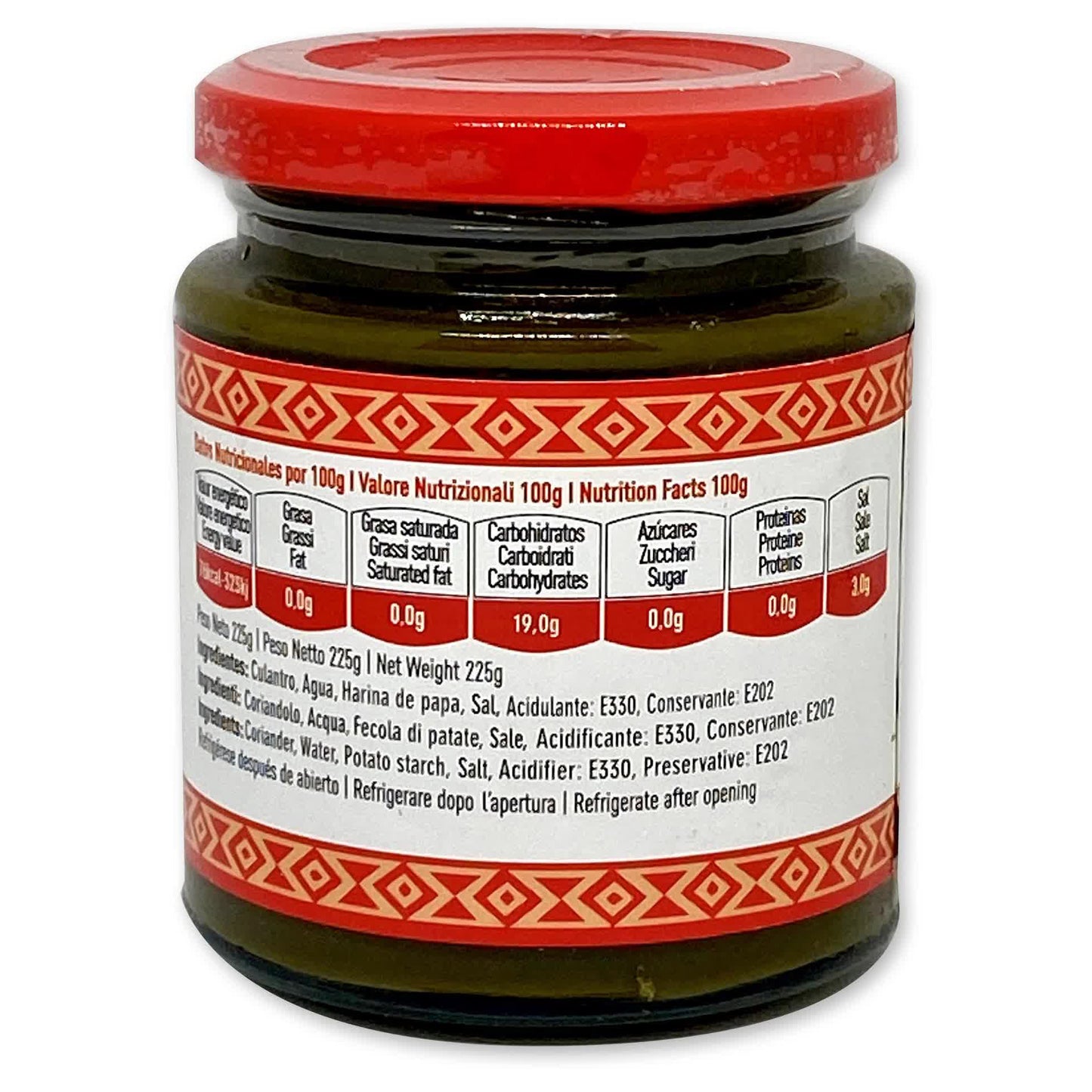 
                  
                    Pasta de Culantro La Latina von der Seite
                  
                