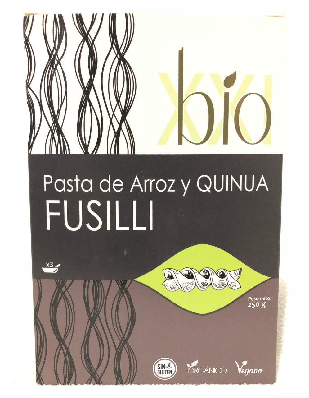 Pasta: Bio-Fusilli aus Quinua & Reis