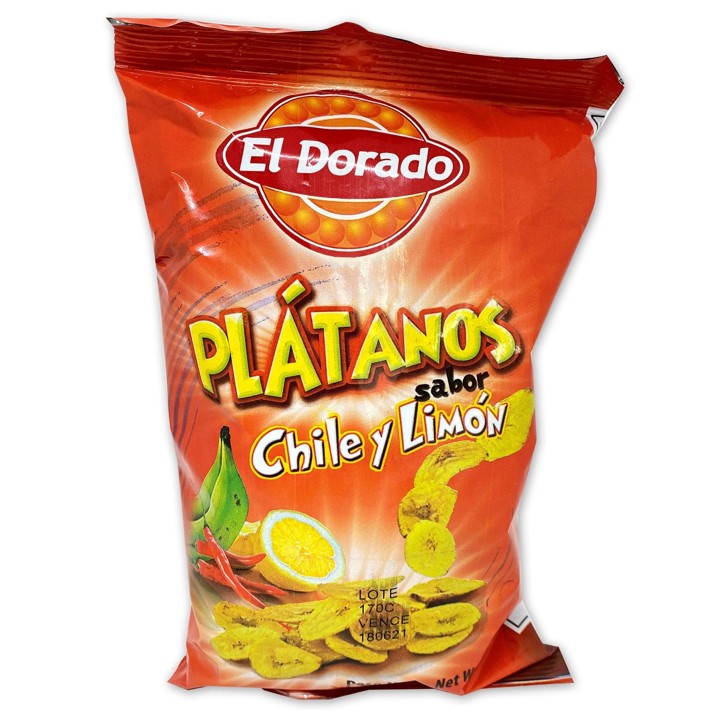 Plátanos Kochbananenchips mit Zitrone und Chili
