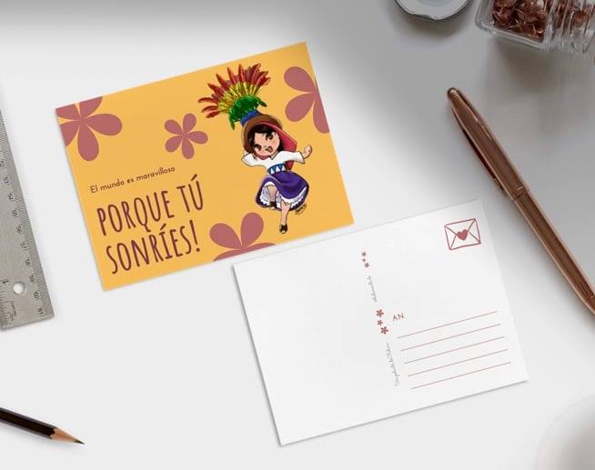 
                      
                        Postkarte – Motiv Suri Sicuri
                      
                    