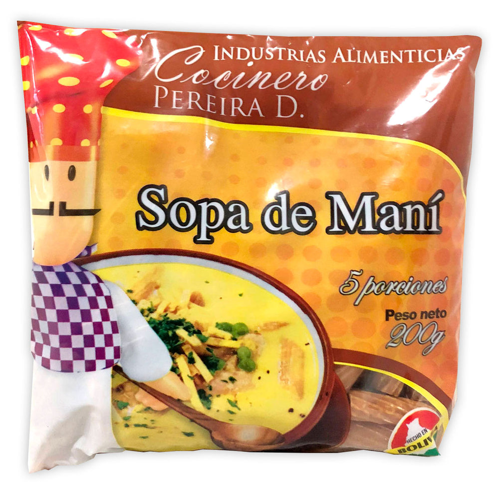 Sopa de Maní (Fertige Erdnuss-Suppe für 5 Portionen)