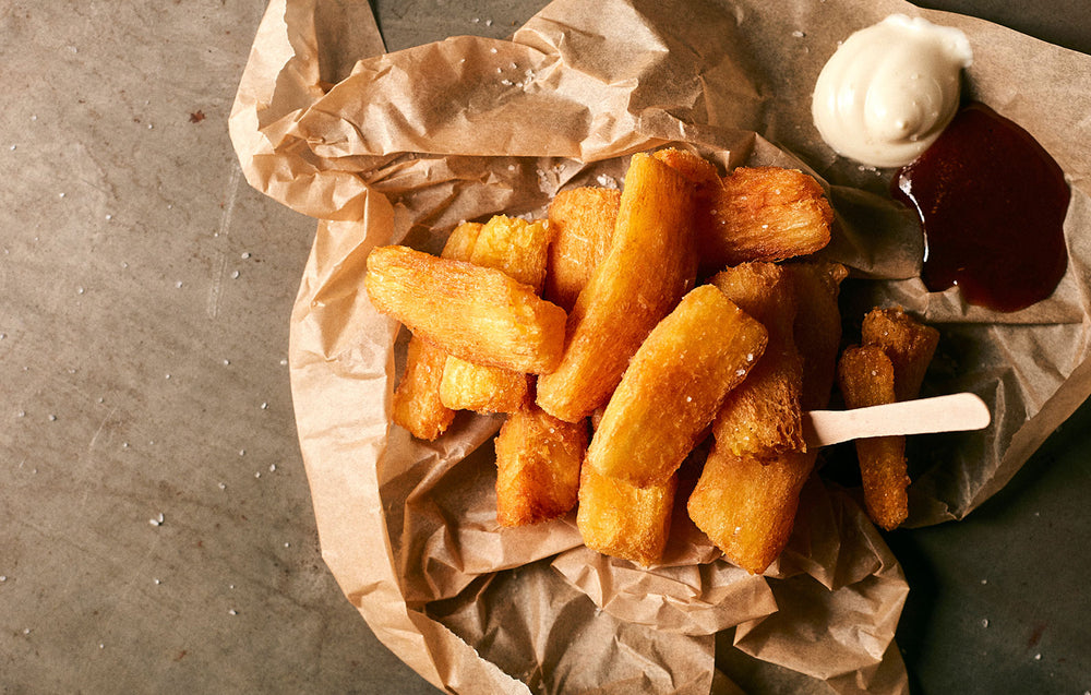 
                  
                    Yuca Loca Maniok Fritten
                  
                